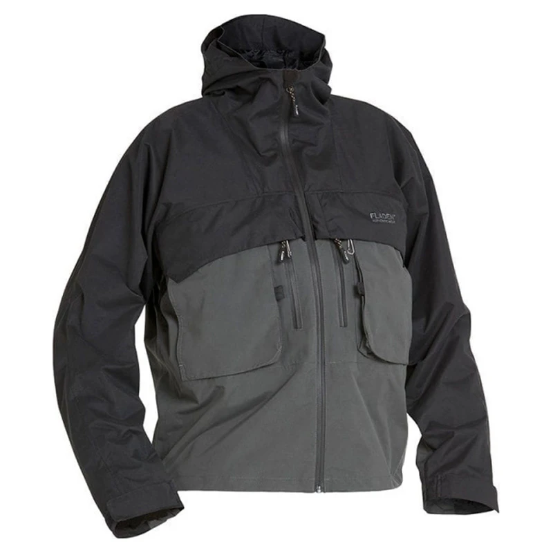 Fladen Authentic Wading Jacket 2.0 Grey/Black 3 Fladen Authentic Wading Jacket 2.0 Grey/Black
