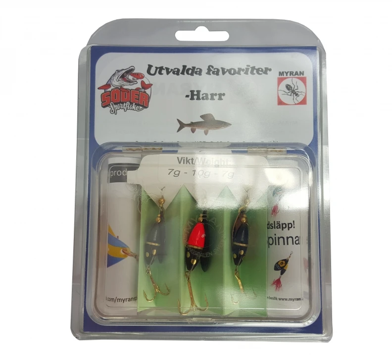 Myran Ausgewählte Favoriten Äsche 3-pack 3 Myran Ausgewählte Favoriten Äsche 3-pack