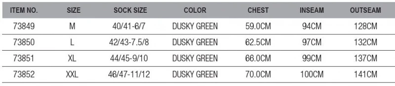 Scierra Helmsdale Waist Stockingfoot, Dusky Green 4 Scierra Helmsdale Waist Stockingfoot, Dusky Green – Bild 2